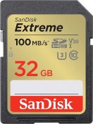 Карта пам'яті SanDisk Extreme V30 Class 10 UHS-I U3 SDHC 32GB (SDSDXVT-032G-GNCIN)