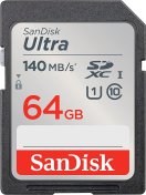Карта пам'яті SanDisk Ultra Class 10 UHS-I U1 SDXC 64GB (SDSDUNB-064G-GN6IN)