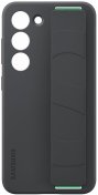 Чохол Samsung for Galaxy S23 Plus - Silicone with Strap Cover Black  (EF-GS916TBEGRU)