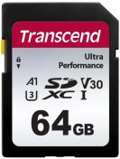 Карта пам'яті Transcend SDC340S U3 V30 A1 SDXC 64GB (TS64GSDC340S)