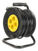 Мережевий фільтр PowerPlant JY-2002/30 4/30m Black/Yellow (PPRA10M300S4)