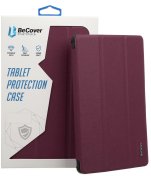 Чохол для планшета BeCover for Nokia T20 - Smart Case Wine (708046)