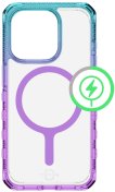 Чохол iTSkins for iPhone 15 Pro Supreme R Prism with MagSafe Light blue and light purple  (AP5X-SUPMA-LBLP)