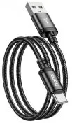 Кабель Hoco X89 Wind AM / Type-C 1m Black (6931474784360)
