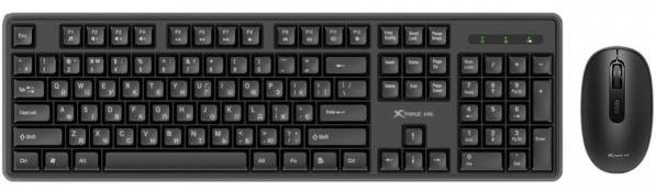 Комплект клавіатура+миша Xtrike Me MK-307 Black (MK-307UA)