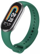 Ремінець PRC for Xiaomi Mi Band 8 - Silicone Forest green