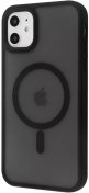 Чохол WAVE for Apple iPhone 11 -  Matte Insane Case with MagSafe Black  (45110 black)
