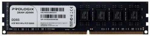 Оперативна пам’ять ProLogix DDR3 1x4GB (PRO4GB1600D3)