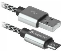 Кабель Defender 08-03T Pro AM / Micro USB 1m White (87803)