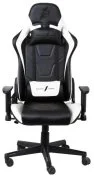 Крісло 1stPlayer FK2 Black/White (FK2 Black-White)