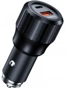 Автомобільний зарядний пристрій Choetech TC0010 Black (TC0010-BK)