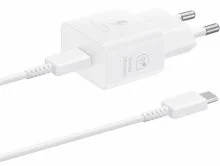 Зарядний пристрій Samsung 25W Power adapter White with Type-C/Type-C (EP-T2510XWEGEU)