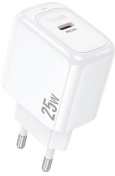 Зарядний пристрій Hoco CS53A Surplus PD 25W White  (6942007631488)