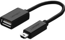 Дата кабель UGREEN US249 Mini USB / USB 2.0 Black (US249/10383)