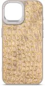Чохол Harder for Apple iPhone 15 - Crocosaur Titanium (ARM76699)