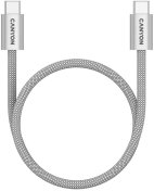 Кабель Canyon OnWire 60MG 60W Type-C / Type-C 1m Light Grey (CND-CCMG60AB15LG)