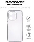 Чохол BeCover for Infinix Smart 9 X6532 - Transparancy (712496)