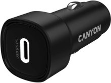 Автомобільний зарядний пристрій Canyon OnDrive 30 30W Black (CNE-CCABR2C)