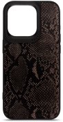 Чохол Harder for Apple iPhone 14 Pro - Genuine Snake Black (ARM76789)