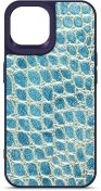 Чохол Harder for Apple iPhone 14 - Crocosaur Blue (ARM76718)
