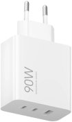 Зарядний пристрій Xiaomi 90W HyperCharge White (BHR087MEU)