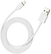 Кабель Canyon MFI-1 2.4A AM / Lightning 1m White (CNS-MFICAB01W)