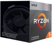 Процесор AMD Ryzen 5 3400G Box (YD3400C5FHSBX)