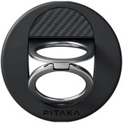 Тримач Popsocket Pitaka MagEZ Grip 3 Twill 600D Black/Grey