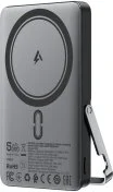 Батарея універсальна Acefast M16 5000mAh Qi 18W Black (6974316283997)