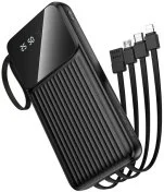 Батарея універсальна BOROFONE BJ76 Smart 10000mAh 10W Black (6941991120046)