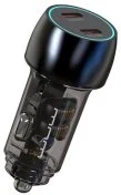 Автомобільний зарядний пристрій WUW C283 60W Black (6978749570372)