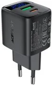 Зарядний пристрій Acefast A114 GAN 25W Black (6974316284437)