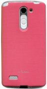 Чохол Voia для LG Optimus L80+ Dual (D335/Bello) - Jell Skin рожевий