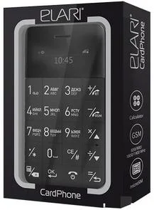Фото: Мобільний телефон Elari CardPhone чорний № 3 | KTC