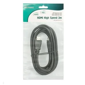 Фото: Кабель Greenwave HDMI / HDMI 3 м чорний № 3 | KTC