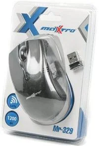 Фото: Мишка Maxxtro Mr-329 чорна № 4 | KTC