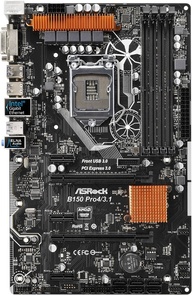 Материнська плата AsRock B150 Pro4/3.1