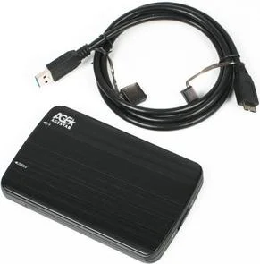 Фото: Кишеня зовнішня Agestar 3UB 2A12 Black (3UB 2A12 (Black)) № 4 | KTC