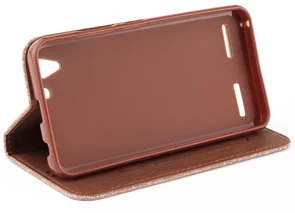 Фото: Чохол Fabric для Lenovo K5/K5 Plus коричневий № 4 | KTC