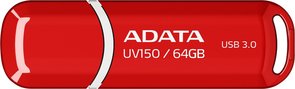 Флешка USB A-Data UV150 64 ГБ (AUV150-64G-RRD) червона