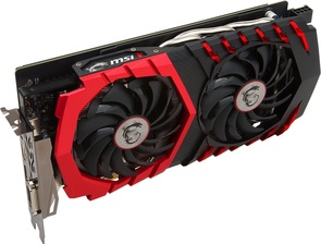 Відеокарта MSI GTX 1060 GAMING X+ 6G (GTX 1060 GAMING X+ 6G)