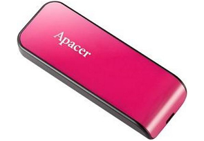 Флешка USB Apacer AH334 4 ГБ (AP4GAH334P-1) рожева