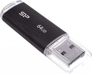 Фото: Флешка USB Silicon Power Ultima U02 64GB Black (SP064GBUF2U02V1K) № 4 | KTC