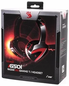 Фото: Гарнітура Bloody G501 Black (G501 BR) № 2 | KTC