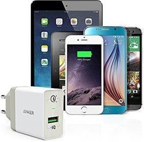Зарядний пристрій Anker PowerPort 1 White (B2013L21)