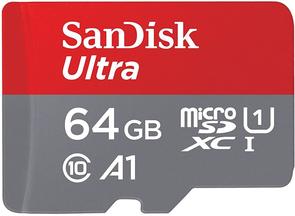 Карта пам'яті SanDisk Ultra A1 Micro SDXC 64GB SDSQUAR-064G-GN6MA