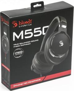 Гарнітура A4tech M550 MOCI Black/Grey (M550(Black+Grey) MOCI)