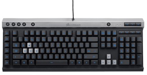 Клавіатура, Corsair Raptor K40 Multi color, USB Чорна ( Gaming )