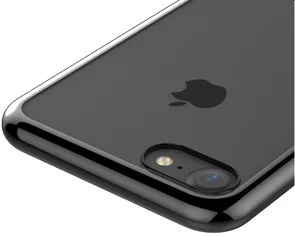 Фото: Чохол Devia for iPhone 7/8/SE - Glitter soft case Gun Black (6952897992637	) № 6 | KTC