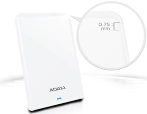 Зовнішній жорсткий диск A-Data HV620S 1TB AHV620S-1TU3-CWH White